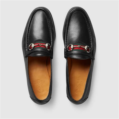 gucci loafer mens|gucci men's loafer with horsebit.